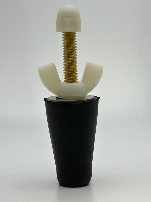 #1-5 Tapered Winter Blow Thru Expansion Plug With Schrader Valve For 1/2 - 1 Inch - LHBP15