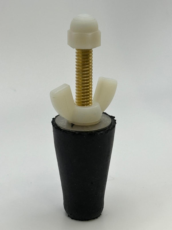 #1-5 Tapered Winter Blow Thru Expansion Plug With Schrader Valve For 1/2 - 1 Inch - LHBP15