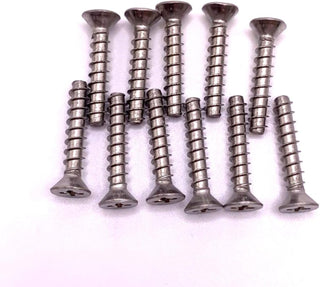 Lamprey Hardware Skimmer Stainless Steel 11 Piece Screw Kit fits Aquador 1050 71050 Faceplate - LHSL11