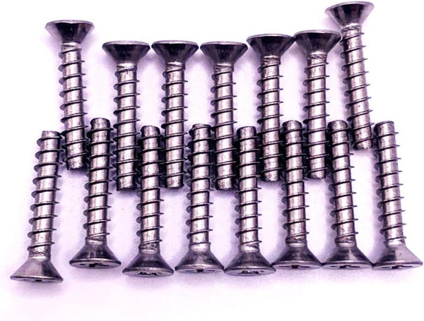 Lamprey Hardware Skimmer 15 Piece Screw Stainless Steel Kit fits Aquador 1030 71030 Faceplate - LHS30L15