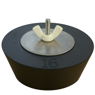 #16 Winter Expansion Rubber Plug Standard For 4 Inch Pipes - LHP16