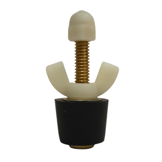 #4 Winter Blow Thru Expansion Plug With Schrader Valve For 3/4 Inch & 1 Inch Pipes - LHBP4