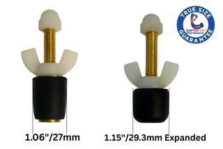 #5 Winter Blow Thru Expansion Plug With Schrader Valve For 1 Inch Tubes - LHBP5