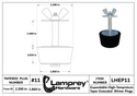 #11 Winter Extended Rubber Expansion Plug For 2 Inch Pipes - LHEP11
