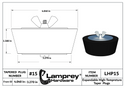#15 Winter Expansion Rubber Plug Standard For 4 Inch Pipes - LHP15