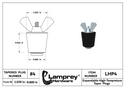 #4 Winter Expansion Rubber Plug Standard For 3/4 & 1 Inch Pipes - LHP4