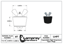 #7 Winter Expansion Rubber Plug Standard For 1 1/4 Inch Pipes - LHP7