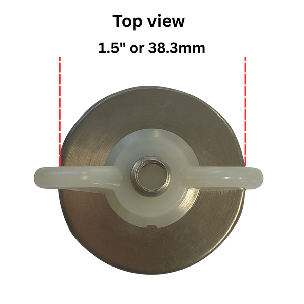 1.5 inch Straight Winter Plug Expands for Tight Fit - LHSP150
