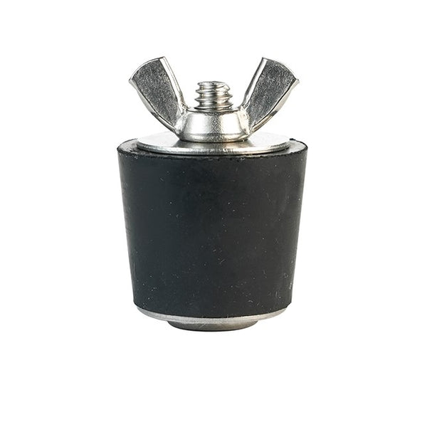 #6 Extended Life Winter Expansion Rubber Plug w/ All Stainless Steel Bolts For 1 Inch Fittings - LHXP6